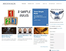 Tablet Screenshot of myodesign.com